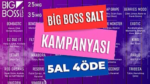Big Boss Salt Likit Kampanyası 5 Al 4 Öde