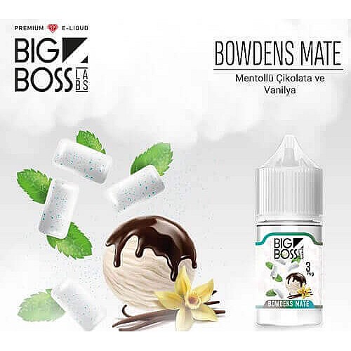 Big Boss Bowdens Mate Likit 30ML - Uygun Fiyatlı Likitler
