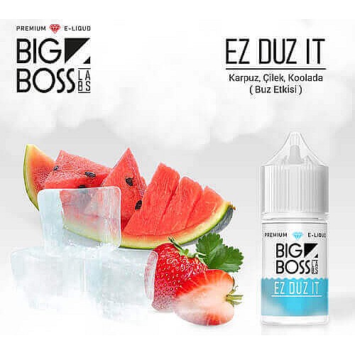 Big Boss Ez Duz It Likit 30ML - En Uygun Fiyat