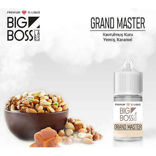 Big Boss Grandmaster Salt Likit 30ML - En Uygun Fiyat