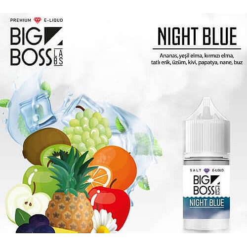 Big Boss Night Blue Salt Likit 30ML - En Uygun Fiyat