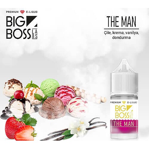 Big Boss The Man Salt Likit 30ML - En Uygun Fiyat
