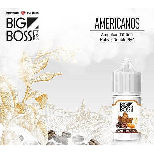 Big Boss Americanos Salt Likit 30ML - En Uygun Fiyat