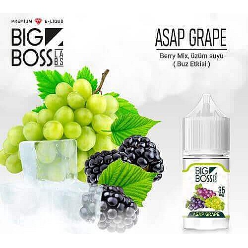 Big Boss Asap Grape Salt Likit 30ML - En Uygun Fiyat