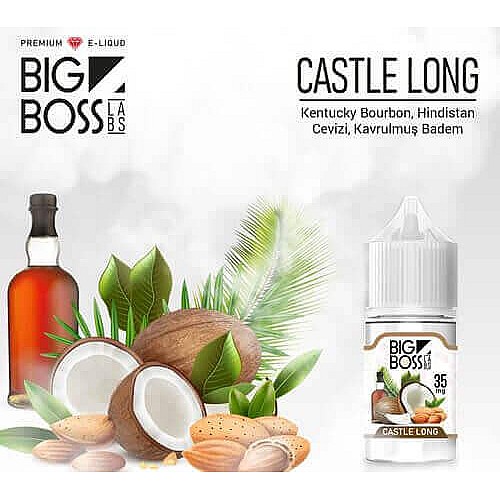 Big Boss Castle Long Salt Likit 30ML - En Uygun Fiyat