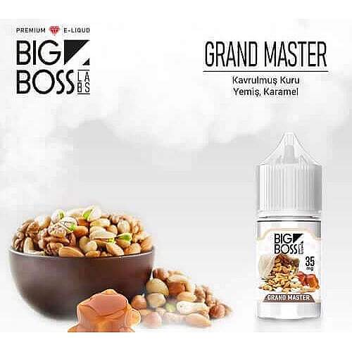 Big Boss Grandmaster Salt Likit 30ML - En Uygun Fiyat