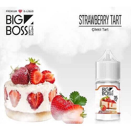 Big Boss Strawberry Salt Likit 30ML - En Uygun Fiyat