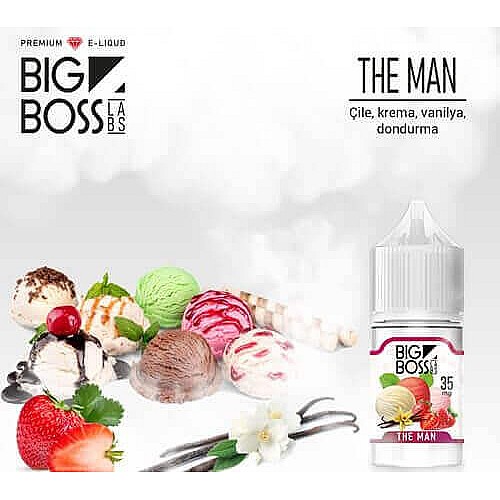 Big Boss The Man Salt Likit 30ML - En Uygun Fiyat