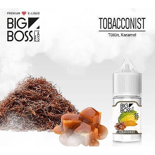 Big Boss Tobacconist Salt Likit 30ML - En Uygun Fiyat