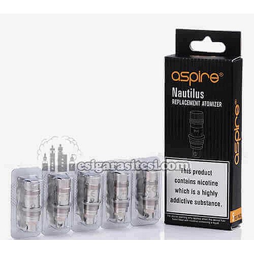Aspire Nautilus 2 ve 2S Hazır Coil 5 li Paket - E Sigara Sitesi