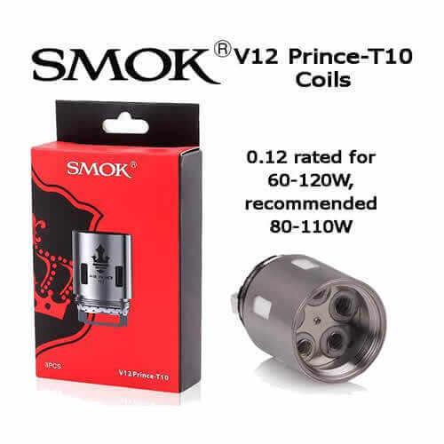 Smok TFV12 Prince Orjinal Coil Q4-X6-T10-M4