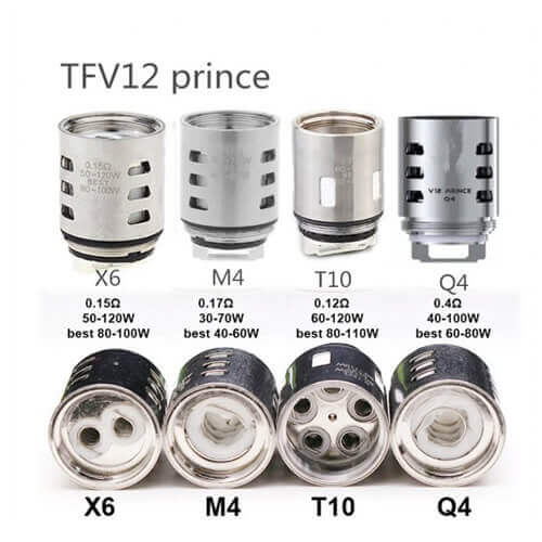 Smok TFV12 Prince Orjinal Coil Q4-X6-T10-M4