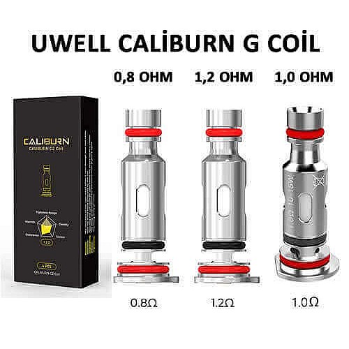 Uwell Caliburn G Coil, G2, G, GK2, X Coilleri Uygun Fiyat