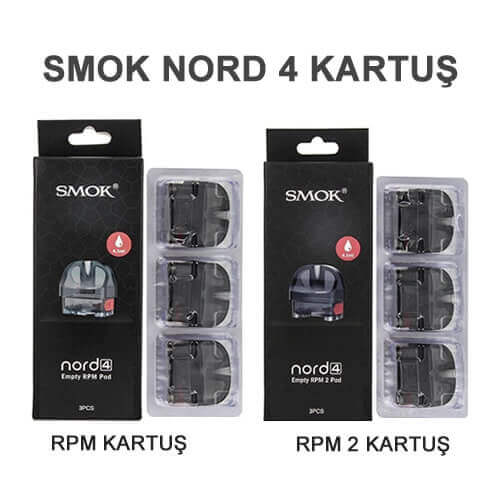 Smok Nord 4 RPM ve RPM 2 Oriinal Kartuş