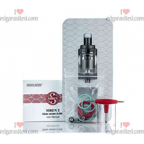 Digiflavor Siren V2 22mm-24mm MTL Atomizer - E Sigara Sitesi