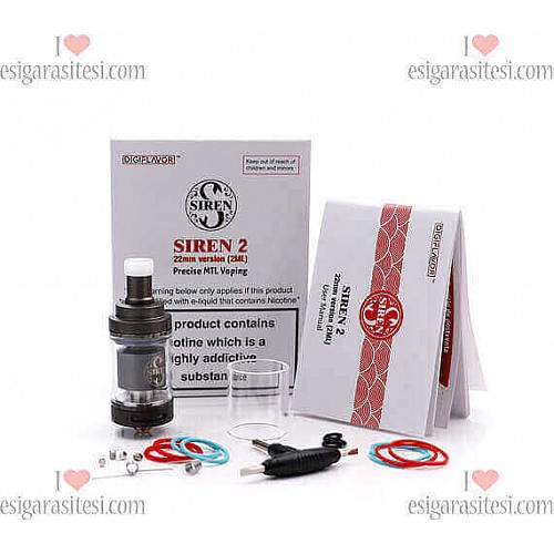 Digiflavor Siren V2 22mm-24mm MTL Atomizer - E Sigara Sitesi
