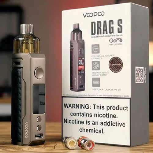 VooPoo Drag S - En Uygun Fiyat, Eletronik Sigara Sitesi