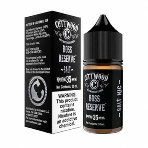 Cuttwood Boss Reserve Salt likit