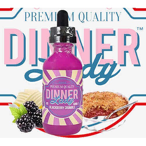 Dinner Lady Blackberry Crumble