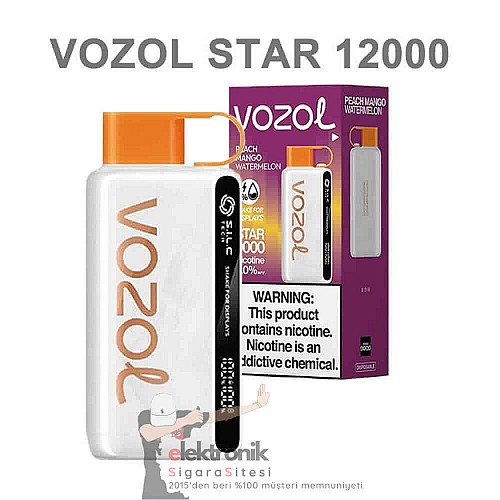 Vozol Star 12000 - İndirimli ve Uygun Fiyatlı Vozol Puff Çeşitleri