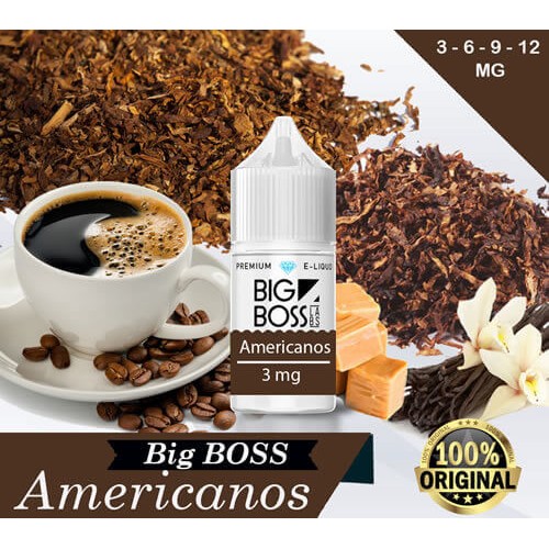 Big Boss Americanos 30ML Tütünlü Likit Uygun Fiyat