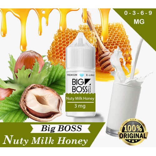 Big Boss Nuty Milk Honey 30ML Likit Uygun Fiyat