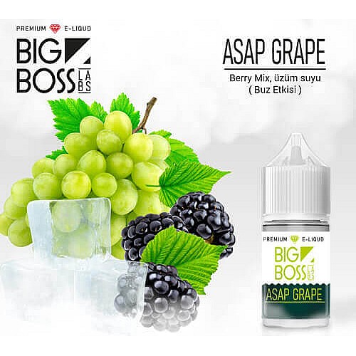 Big Boss Asap Grape 30ML Likit Uygun Fiyat