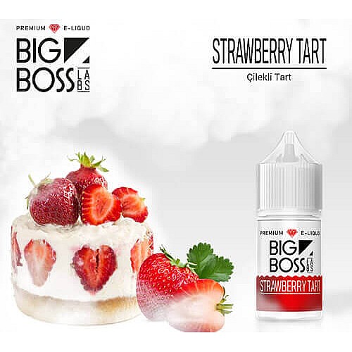 Big Boss Strawberry Tart 30ML Likit Uygun Fiyat