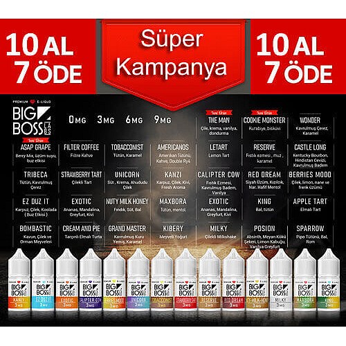 Big Boss Likit Kampanyası 10 Al 7 Öde