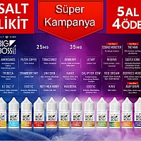 Big Boss Salt Likit Kampanyası 5 Al 4 Öde